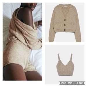Knit bralette